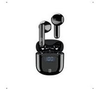 Cellularline Écouteurs Bluetooth Seek TWS 5.0 HiFi Stéréo – Étui de charge, 15 h, portée 10m – Noir
