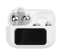 Écouteurs Clip Oreille Écran Tactile LCD Écouteurs Clip Oreille(White) | Traduction instantanée 144 langues, communication fluide, idéal pour international, business, pour rencontre culturelle