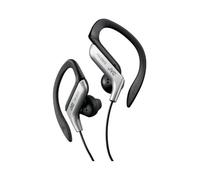JVC, Ecouteurs Clip Oreille Sport réglable pour Un Ajustement Parfait, HA-EB75-SN-U (Gris)