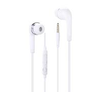 Écouteurs Compatible avec Honor X6c Haute Qualité Audio Intra-Auriculaires en Silicone Ultra Confort Isolant Le Bruit avec contrôle du Volume et Microphone - Blanc