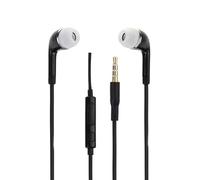 Écouteurs Compatible avec Oppo A5 5G CPH2735 Haute Qualité Audio Intra-Auriculaires en Silicone Ultra Confort Isolant Le Bruit avec contrôle du Volume et Microphone - Noir