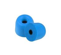 écouteurs confort de remplacementmousse 4 paires (lot de 8 pièces) - bullet fx-30 petit, bleu