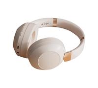 Écouteurs confortables, stéréo sans fil avec annulation de bruit, écouteurs légers et pliables pour femme