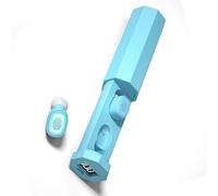 Écouteurs, Connexion Stable Écouteurs sans Fil Compacts pour Le Yoga, Le Sport ou la Course à Pied (Bleu Ciel)