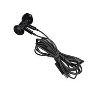 Écouteurs de Bouton avec Câble d'analyse Numérique, Réduction du Bruit des écouteurs avec des Câbles Durables pour pour Goole (Black)