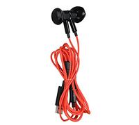 Écouteurs de Bouton avec Câble d'analyse Numérique, Réduction du Bruit des écouteurs avec des Câbles Durables pour pour Goole (Rouge)