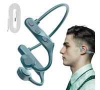 Écouteurs De Conduction En Os - Casque De Sport Dentaire Étanche | Écouteurs Sans Fil Résistants À La Sueur Pour Courir, Faire Du Vélo, Grimper, Conduire, Une Fonction D'appel, Une Fonction NFCS, Un C