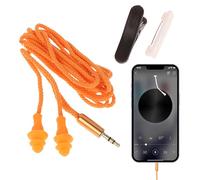 Écouteurs de construction, bouchons d'oreille à réduction du bruit, isolation acoustique 100 dB avec clips pour entraînement, étude, réunions, appels téléphoniques, écouter des chansons