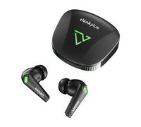 Écouteurs de jeu sans fil Lenovo XT85II avec microphones,son stéréo HiFi à commande tactile - Type Black #B