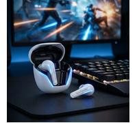 Écouteurs de jeu sans fil T27 Casque Bluetooth avec micro ENC pour PS5/PS4 Steam Deck téléphone tablette et ordinat[EE214]