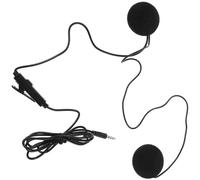 Écouteurs de Moto 3,5mm Trrs Noir pour Casque, Appels et Navigation | Installation Facile, Qualité Sonore Élevée, Usage en Conduite, Accessoires Moto pour Communication et Guidage