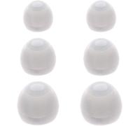 Écouteurs de Remplacement en Silicone 6 Paires (Ensemble de 12 Pièces). S/M/L, Halbtransparent