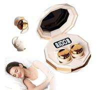 Écouteurs de Sommeil Bluetooth 6.0 pour Dormeurs sur le Côté - Casque Nuit Invisible avec 28h Autonomie, Silicone Ultra-Doux et Isolation Phonique - Idéal contre Ronflements et Bruits Urbains