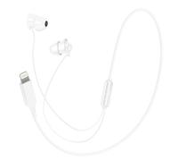 Écouteurs de Sommeil Filaires Lightning avec Microphone Blanc