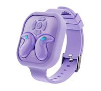 Écouteurs de sommeil invisibles compacts avec télécommande, petits écouteurs intra-auriculaires pour lit et sport, 120 heures de veille (violet)