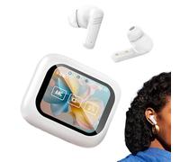 Écouteurs de sport sans fil - Écouteurs légers intra-auriculaires | Étui de charge avec contrôle tactile, réduction du bruit et longue durée de vie de la batterie pour jeux sportifs, études et