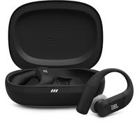 Écouteurs de sport sans fil JBL Endurance Peak4 à réduction de bruit intra-auriculaire BT, 48hrs d'autonomie, TwistLock Secure Fit, étanche à l’eau et à la poussière IP68, son JBL Pure Bass, noir/gris