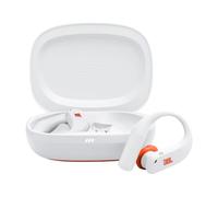 Écouteurs de sport sans fil JBL Endurance Peak4 à réduction de bruit intra-auriculaire BT, 48hrs d'autonomie, TwistLock Secure Fit, étanche à l’eau et à la poussière IP68, son JBL Pure Bass, noir/gris
