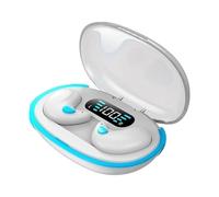 Écouteurs de sport sans fil : mini écouteurs intra-auriculaires invisibles, basses profondes avec isolation du bruit, écouteurs pour course et fitness à l'épreuve de la transpiration, étui de charge