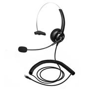 Ecouteurs de téléphone pour Center d'appel, utile, respirant, effet sonore clair pour le télémarketing