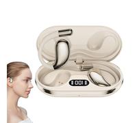 Écouteurs de traducteur AI - Écouteur multilingue, embouts d'interprétation en temps réel | Écouteurs portables pour assistant linguistique, outil de traduction sonore HD, convertisseur de parole pour