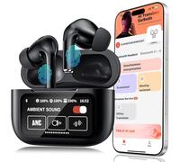 Écouteurs de traducteur de langue AI, 144 langues Bluetooth et accents, traducteur bidirectionnel 8 langues hors ligne, écouteurs de traducteur bidirectionnel pour l'apprentissage des