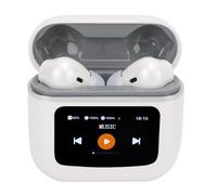 Écouteurs de traducteur de langue, Bluetooth 5.3, appareil de traduction instantanée, 3 modes, traducteur vocal en ligne en ligne avec application, avec étui de chargement sans fil, pour iOS Android