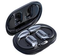 Écouteurs de traducteur de langue - Design compact ABS - Affichage numérique | Casque de traduction 144 langues alimenté par l'IA | Écouteurs sans fil intelligents pour la communication en temps réel