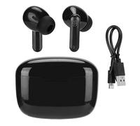 Écouteurs de Traducteur de Langue, Dispositif Vocal Intelligent de Traducteur de Langue Bluetooth Multifonction 84 Langues pour Les Achats de Voyage, Noir (Noir)