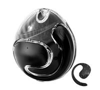 Écouteurs de traducteur de langue, écouteurs portables pour voyage, blanc, noir, affaires, et apprentissage, appareil de traduction compact pour une communication facile, PC, ABS, pratique à