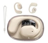 Écouteurs de traducteur de langue - Outil d'interprétation intelligent en temps réel | Casque ouvert alimenté par l'IA avec conversion vocale instantanée pour les voyages mondiaux, les conversations