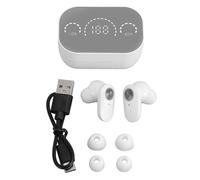 Écouteurs de traducteur de Langue Vomeko, 144 Accents de Langues, écouteurs Bluetooth 5.3 Traductor avec Application pour l'appareil Android (Blanc)