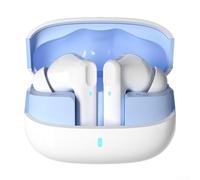 Écouteurs de traducteur vocal intelligent, traduction en temps réel en 120 langues, casque sans fil compatible Bluetooth pour voyage, ABS, noir (blanc)