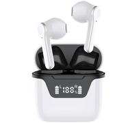 Écouteurs de traduction 3 en 1 avec traducteur IA, oreillettes sans fil Bluetooth pour la conversion linguistique en temps réel et le contrôle
