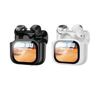 Écouteurs De Traduction AI - Écouteurs De Traduction En Temps Réel | Casque Ďe Langue Intelligent ABS, Dispositif Đe Conversion Vocale Instantanée À Écran Couleur, Outil D́e Communication Multilingue