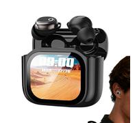 Écouteurs de traduction AI - Écouurs de traducon sans fil AI intelligents | Casque de traduction commerciale | Pour les étudiants Voyages Vacances d'affaires Conférence Office de tourisme Heure du