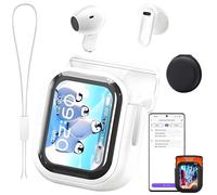 Écouteurs De Traduction Avec écran Couleur Et Réduction De Bruit, Écouteur Traducteur Temps Réel Ia 134 Langue, Contrôle Tactile, Étanches,Sans Fil,pour Les Voyages Et Les Et L'apprentissage (blanc)