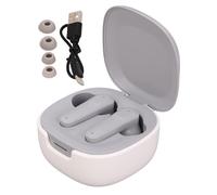 Écouteurs de traduction CheoTime, Écouteurs de traducteur en temps réel Bluetooth 5.4 en temps réel, écouteurs sans fil multi-langues pour la communication commerciale de voyage (Gris)