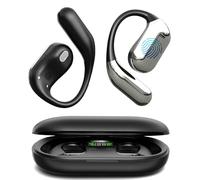 Écouteurs de traduction de langue AI en temps réel, écouteurs traducteurs 144 langues, batterie de 60 heures et étui de charge, appareil de traducteur compatible avec application pour voyage, affaires