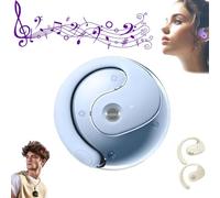 Écouteurs de traduction de langue en temps réel, écouteurs de traduction Ai 144 langues en ligne en temps réel, écouteurs de traduction Ai Hy-T26 Pro sans fil Bluetooth (bleu)