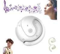 Écouteurs de traduction de langue en temps réel, écouteurs de traduction Ai 144 langues en ligne en temps réel, écouteurs de traduction Ai Hy-T26 Pro sans fil Bluetooth (blanc)