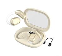 Écouteurs de traduction de langue légers au design innovant équipés d'une technologie de pointe (jaune)