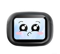 Écouteurs de traduction IA, interface tactile 144 langues microphone sans fil pour les voyageurs Global Communication (sans traduction noire)