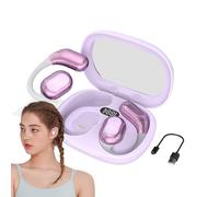 Écouteurs de traduction linguistique - Boutons vocaux en temps réel, Dispositif d'interpréteur intelligent, Traducteur mains libres | Fonction avancée de conversion audio en 144 langues, façade