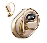 Écouteurs de traduction, style crochet de réduction du bruit sans fil et traducteur en temps réel AI, fonction de communication intelligente, écouteurs pour bureau, maison, voyage, école de commerce,