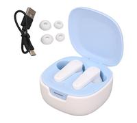 Écouteurs de traduction traducteur multilingue en temps réel écouteurs Bluetooth à suppression active du bruit pour les réunions d'affaires en voyage (Bleue)