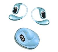 Écouteurs de Traductoires en Temps Réel, écouteurs de Traductrice à Double Sens avec 144 Langues et Accents, Casque Bluetooth Traducteur pour Les Activités de Voyage (Blue)