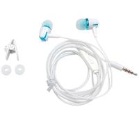 Ecouteurs Design pour Samsung Galaxy A02s Smartphone avec Micro Reglage Kit Main Libre Casque Universel Jack (Bleu)