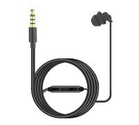 Écouteurs d'un seul côté : casque interne avec câble, écouteur gauche droit, annulation du bruit, prise confortable en silicone, écouteurs type C de 3,5 mm | casque pour se déplacer, bureau