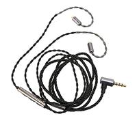 Écouteurs dynamiques 6 mm HiFi à basses profondes, écouteur dynamique détachable à 2 broches de 0,78 mm avec boîtier en résine, compatible avec les modèles 1964, UE3X, UE18, (Câble pour casque 2